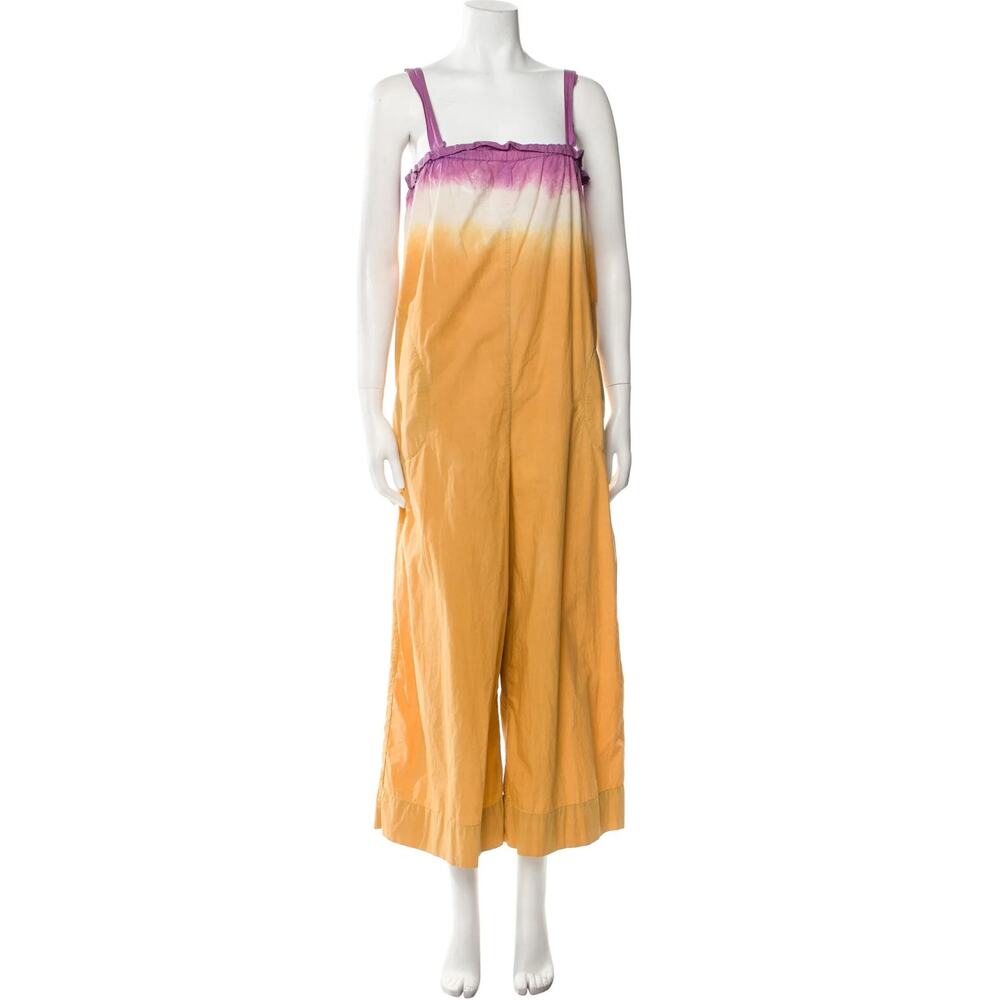 Sea New York Zelda Tie Dye Square Neck Wide Leg Jumpsuit Size 2 - Picture 2 of 6